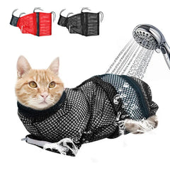 Mesh Cat Bath Bag - gregorylogan