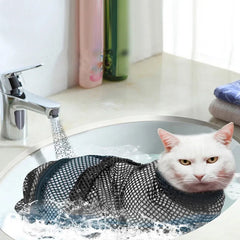 Mesh Cat Bath Bag - gregorylogan