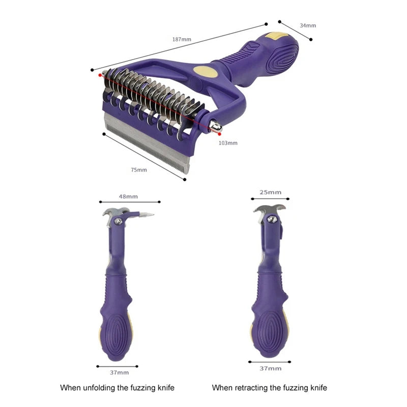 Double Sided Pet Brush - gregorylogan