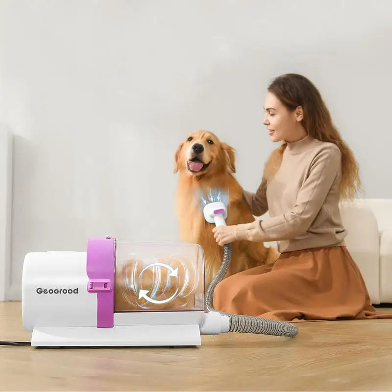 Dog Hair Vacuum Groomer - gregorylogan