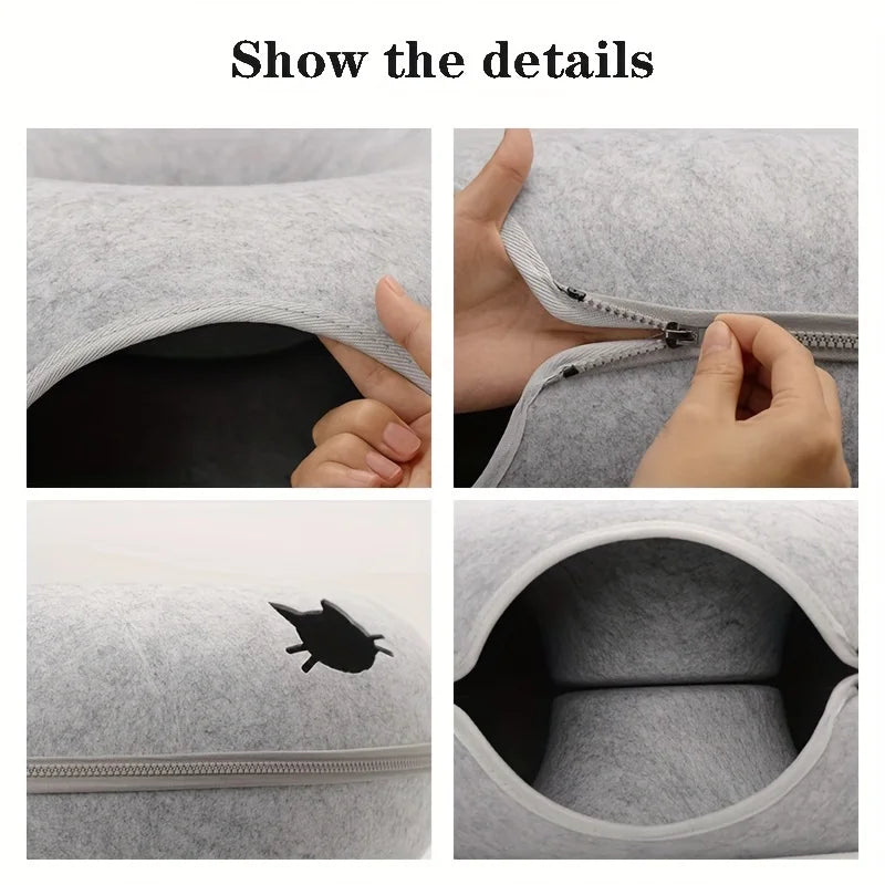 Detachable Cat Cave Bed - gregorylogan