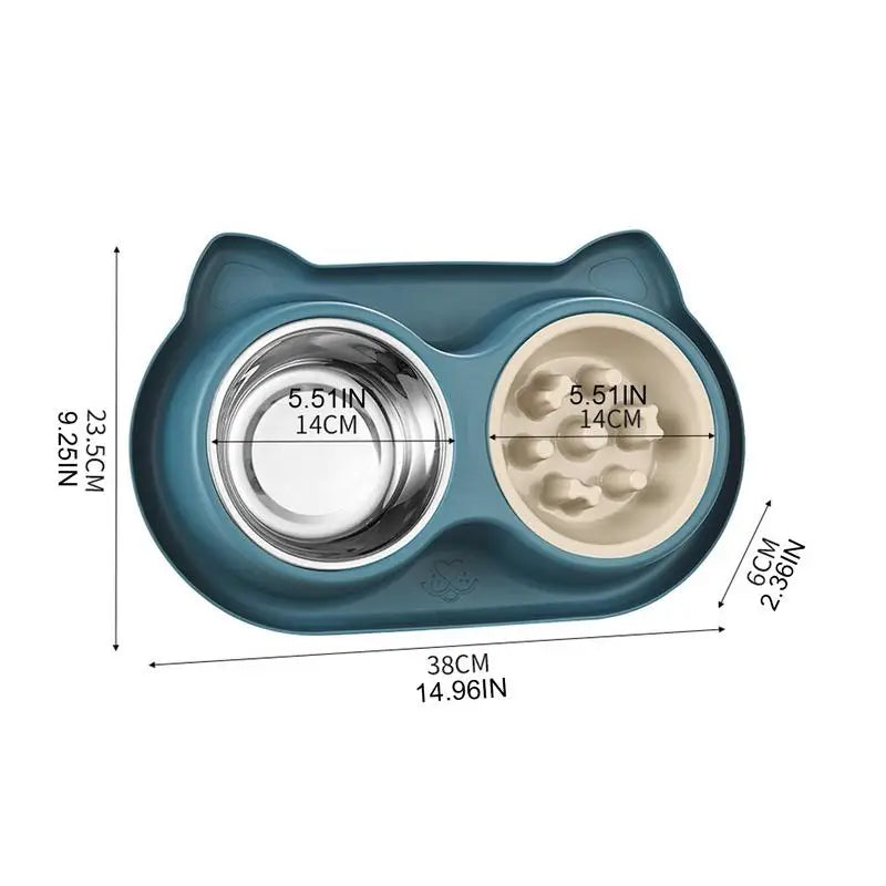 Dog Slow Feeder With Silicone Mat - gregorylogan