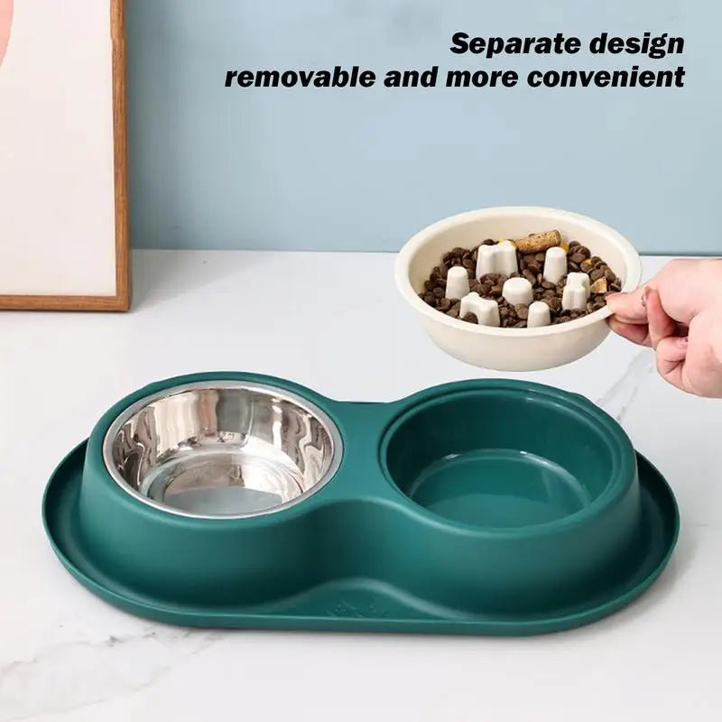 Dog Slow Feeder With Silicone Mat - gregorylogan